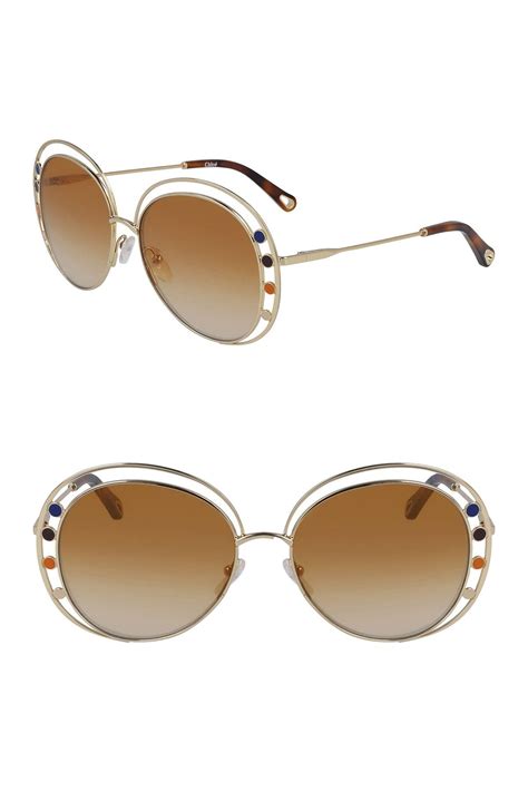 chloe round sunglasses|nordstrom rack chloe sunglasses.